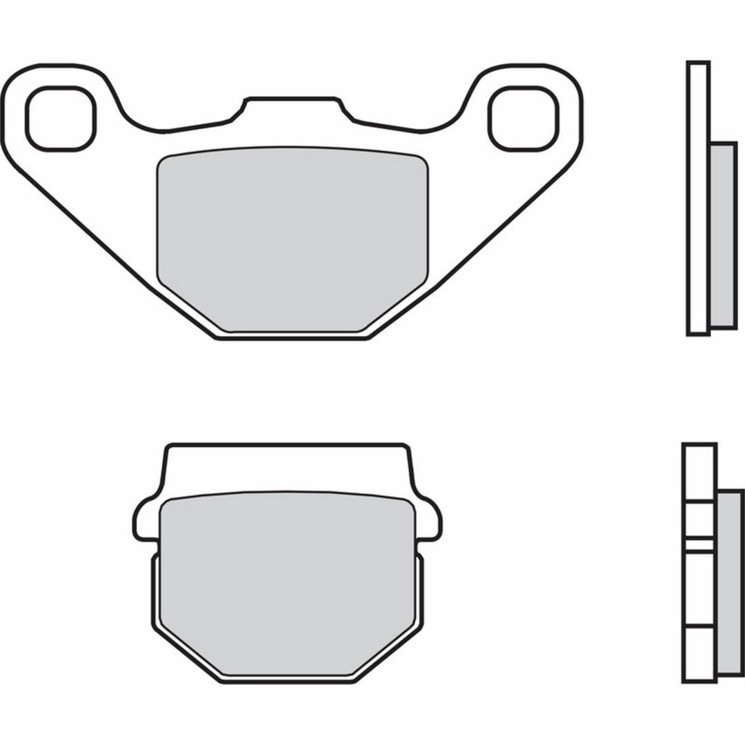 Bromsbelägg FRAM Carbon Ceramic Brembo Frambelägg
