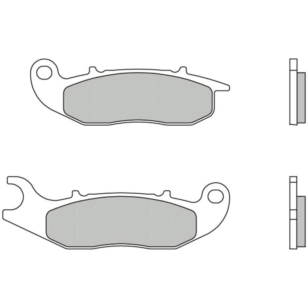 Bromsbelägg FRAM Carbon Ceramic Brembo Frambelägg – bild 3