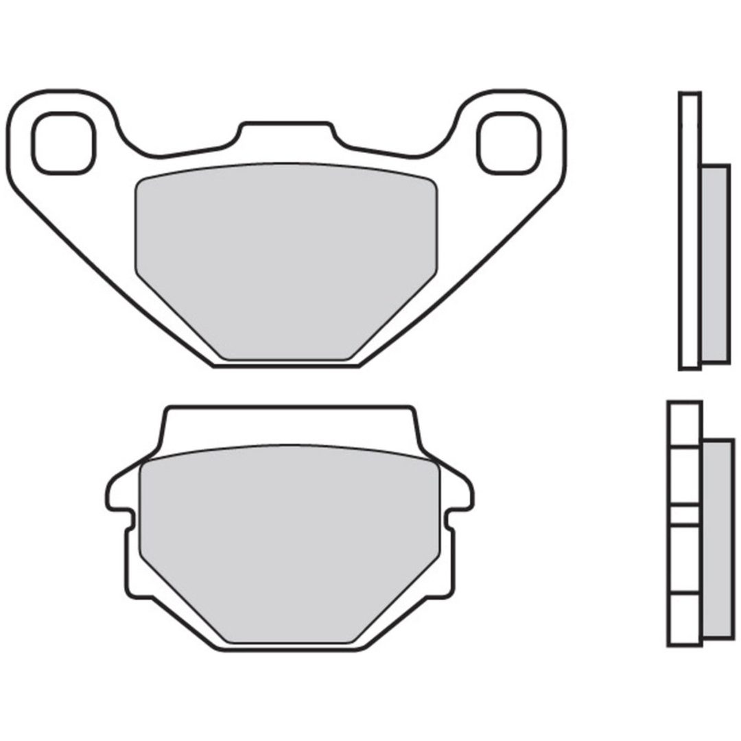 Bromsbelägg FRAM Carbon Ceramic Brembo Frambelägg – bild 3