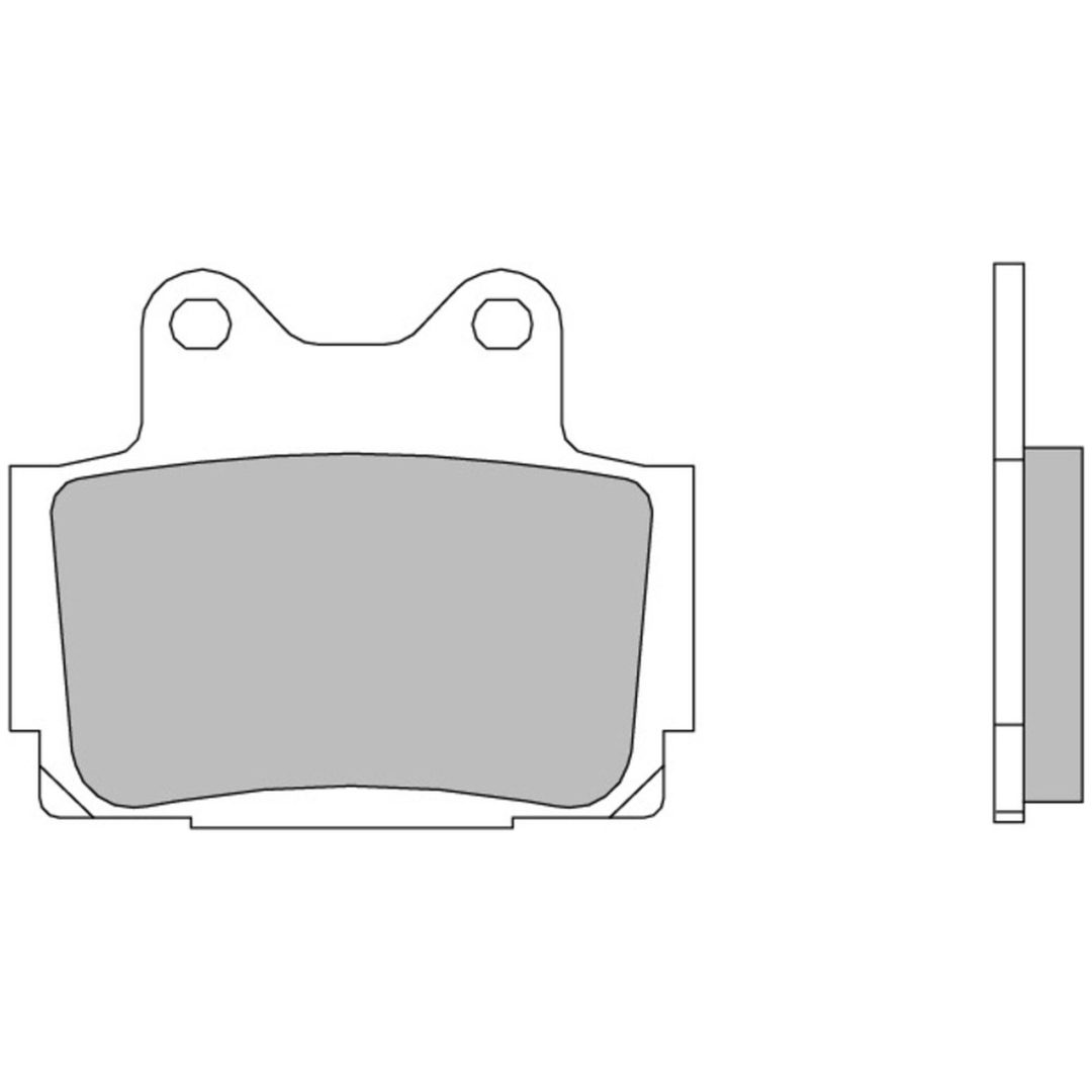 Bromsbelägg FRAM Carbon Ceramic Brembo Frambelägg – bild 3