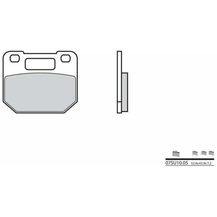 Bromsbelägg FRAM Carbon Ceramic Brembo Frambelägg – bild 2