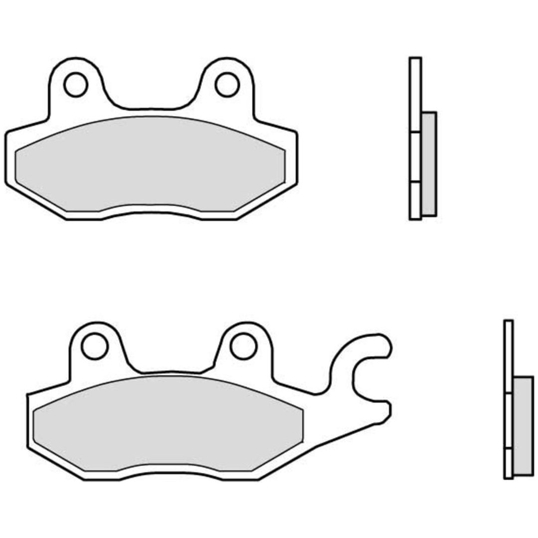 Bromsbelägg FRAM Carbon Ceramic Brembo Frambelägg – bild 3