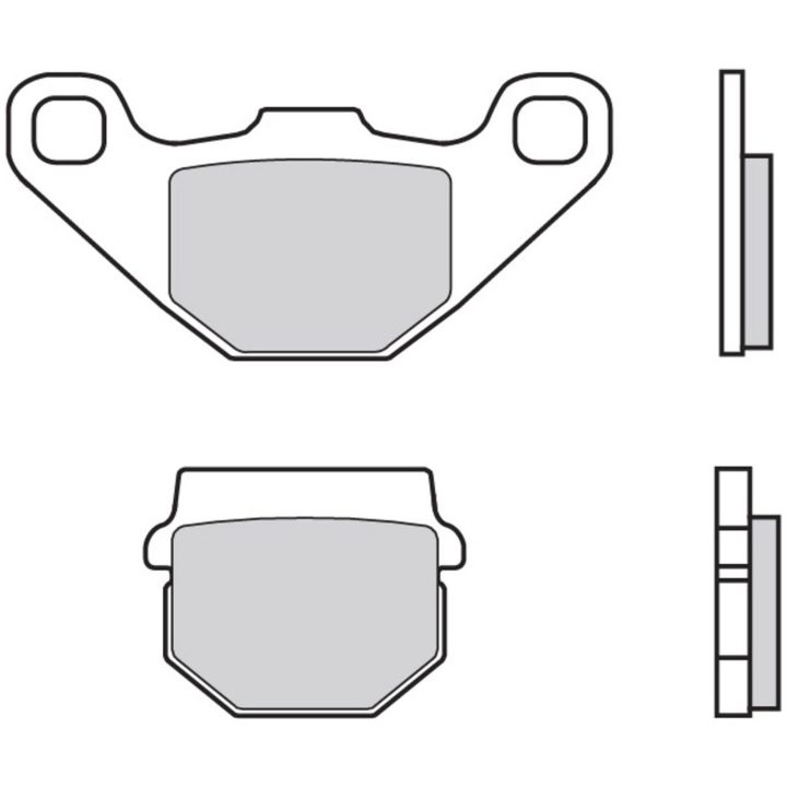 Bromsbelägg FRAM Carbon Ceramic Brembo Frambelägg – bild 3