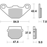 Bromsbelägg FRAM Carbon Ceramic Brembo