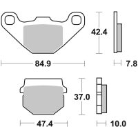 Bromsbelägg FRAM Carbon Ceramic Brembo