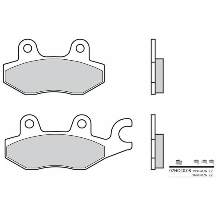 Bromsbelägg FRAM Carbon Ceramic Brembo Frambelägg – bild 2
