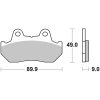 Bromsbelägg FRAM Carbon Ceramic Brembo Frambelägg – miniatyr 1