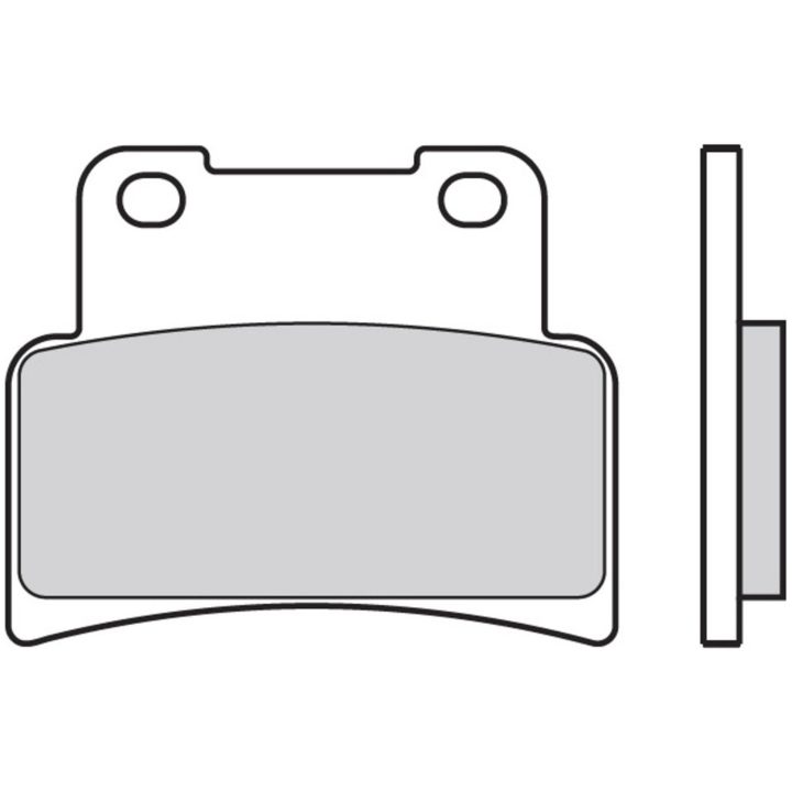 Bromsbelägg FRAM Carbon Ceramic Brembo Frambelägg – bild 3