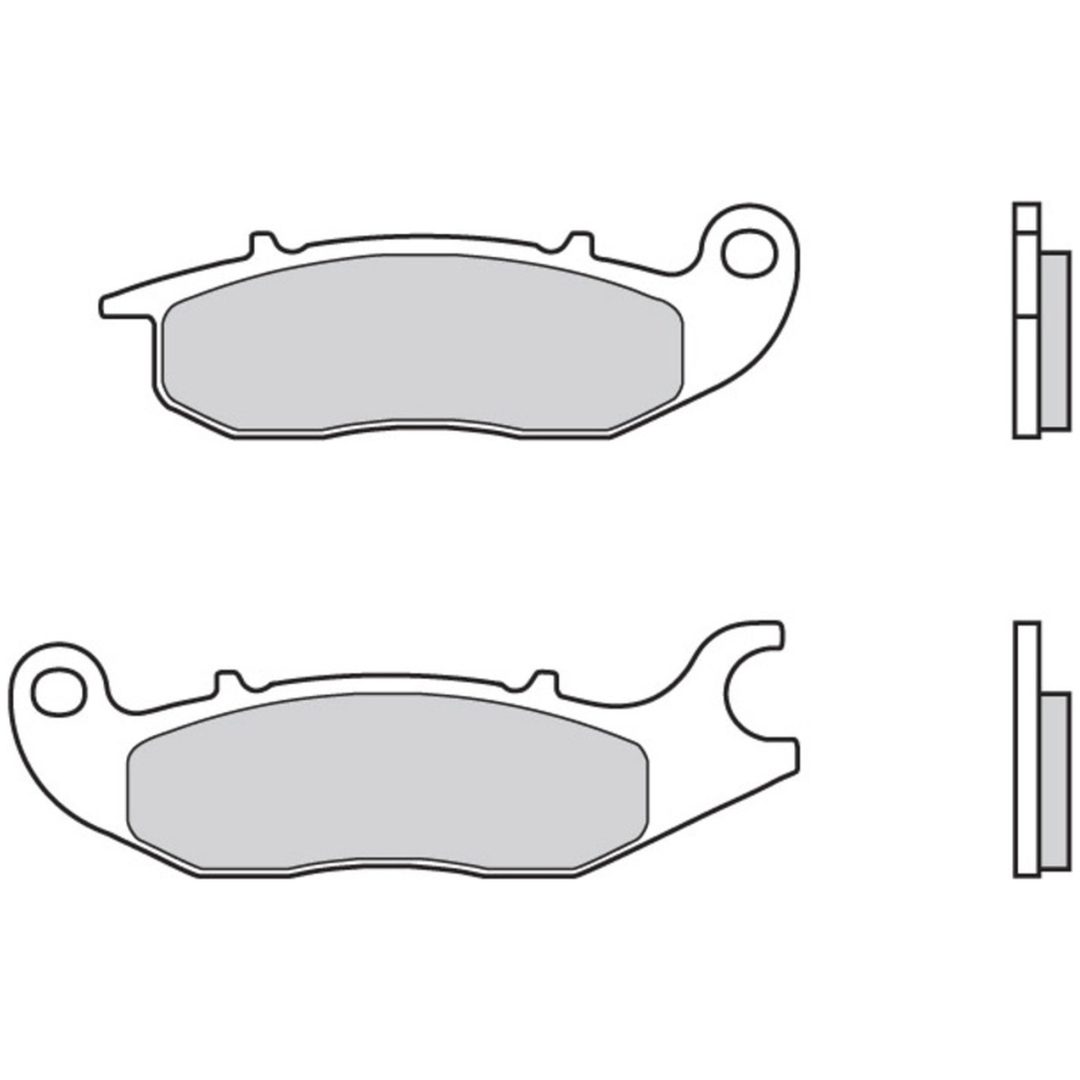 Bromsbelägg FRAM Carbon Ceramic Brembo Frambelägg – bild 3