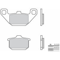 Bromsbelägg FRAM Carbon Ceramic Brembo