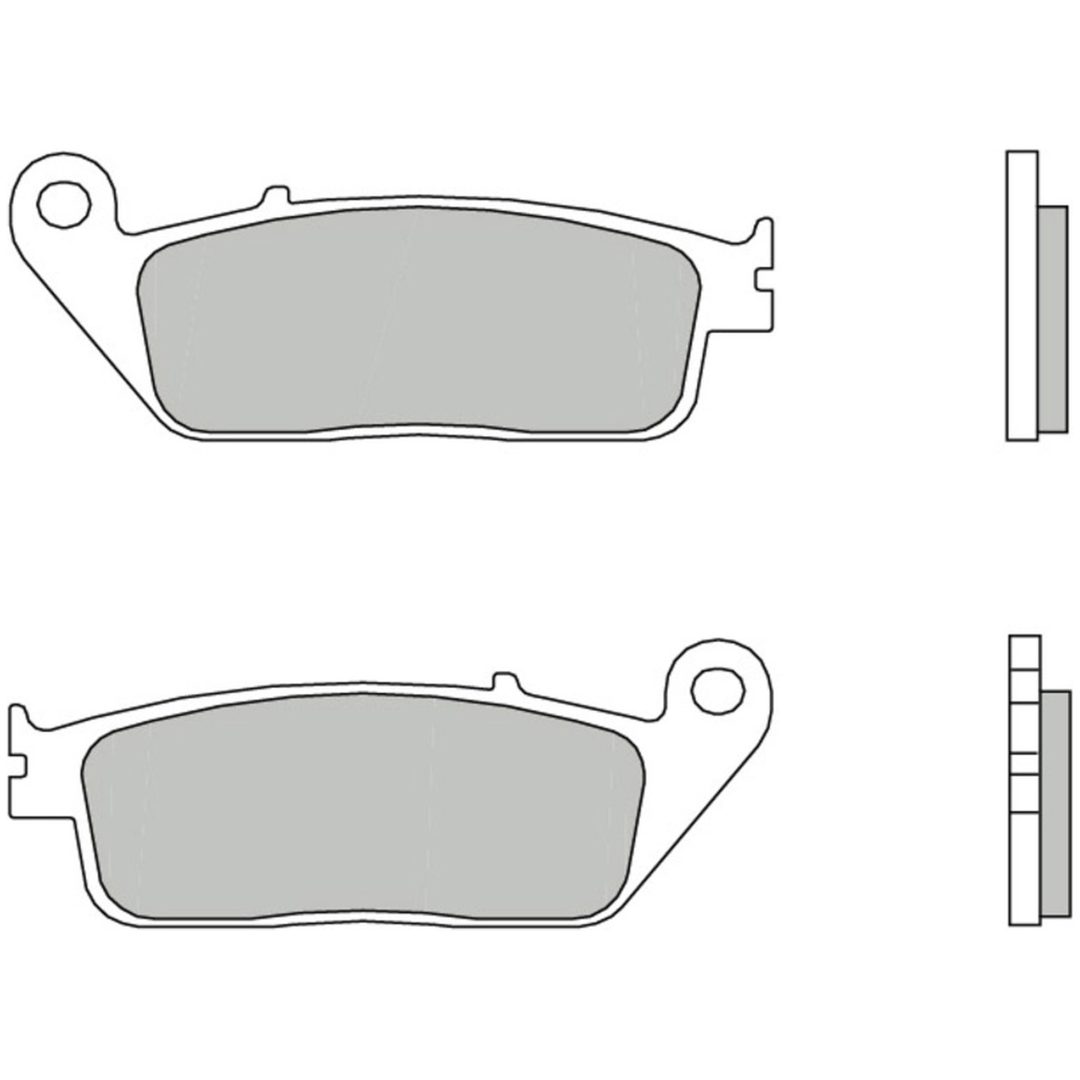Bromsbelägg FRAM Carbon Ceramic Brembo Frambelägg – bild 3