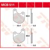 Bromsbelägg FRAM Ceramic TRW BRAKE PAD TRW MCB511 – miniatyr 3