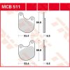 Bromsbelägg FRAM Ceramic TRW BRAKE PAD TRW MCB511 – miniatyr 1