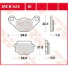 Bromsbelägg FRAM Ceramic TRW BRAKE PAD TRW MCB523 – miniatyr 1