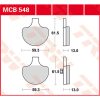 Bromsbelägg FRAM Ceramic TRW BRAKE PAD TRW MCB548 – miniatyr 2