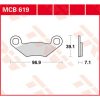 Bromsbelägg FRAM Ceramic TRW BRAKE PAD TRW MCB619 – miniatyr 1