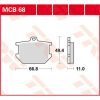 Bromsbelägg FRAM Ceramic TRW BRAKE PAD TRW MCB68 – miniatyr 1