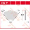 Bromsbelägg FRAM Ceramic TRW BRAKE PAD TRW MCB97 – miniatyr 3