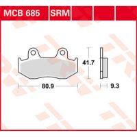 Bromsbelägg FRAM Ceramic TRW