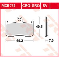 Bromsbelägg FRAM Ceramic TRW