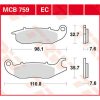 Bromsbelägg FRAM Ceramic TRW Standard – miniatyr 1