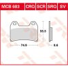 Bromsbelägg FRAM Ceramic TRW Standard – miniatyr 2