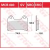 Bromsbelägg FRAM Ceramic TRW Standard – miniatyr 1