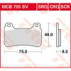 Bromsbelägg FRAM CRQ HYPER-CARBON RACING TRW CRQ Bromsbelägg – miniatyr 1