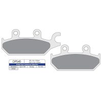 Bromsbelägg FRAM DP-Brakes