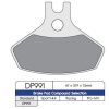 Bromsbelägg FRAM DP-Brakes BRAKE PAD SINTRD DP991 – miniatyr 1