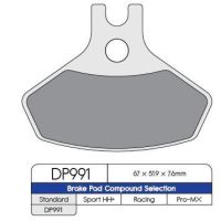 Bromsbelägg FRAM DP-Brakes