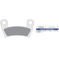 Bromsbelägg FRAM DP-Brakes