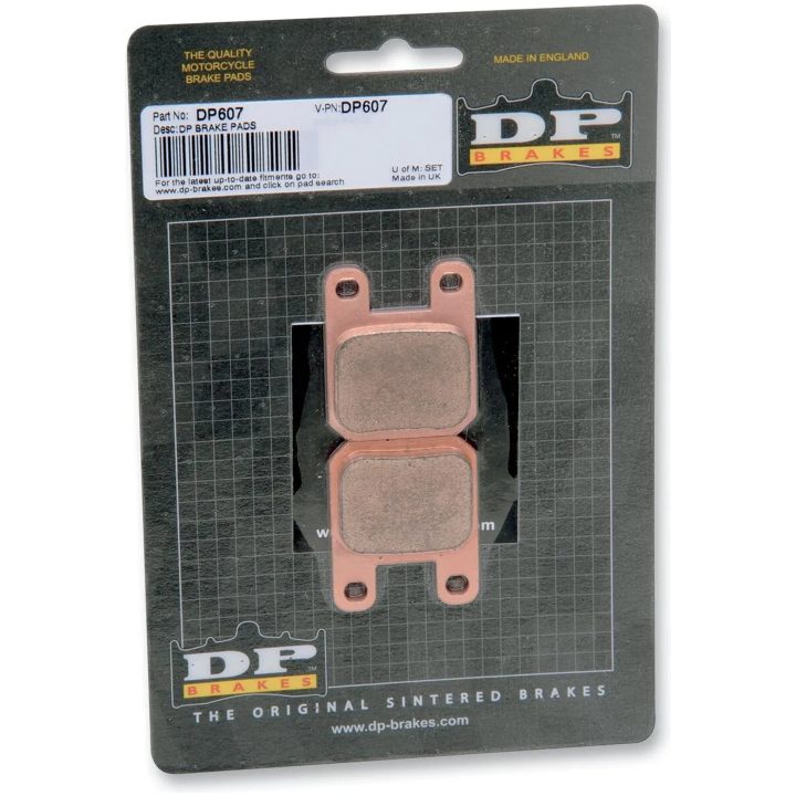 Bromsbelägg FRAM DP-Brakes Bromsbelägg Fram / Bak Sintered Metal Standard – bild 2