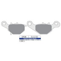 Bromsbelägg FRAM DP-Brakes
