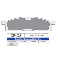 Bromsbelägg FRAM DP-Brakes