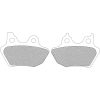 Bromsbelägg FRAM DRAG BRAKE PAD-DRAG SINTERD – miniatyr 2