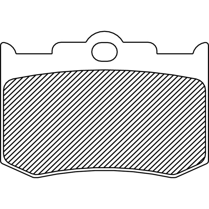 Bromsbelägg FRAM DRAG BRAKE PAD-DRAG SINTERD – bild 2