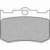 Bromsbelägg FRAM DRAG BRAKE PAD-DRAG SINTERD – miniatyr 1