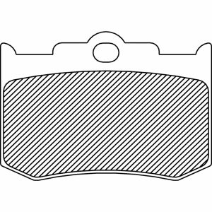 Bromsbelägg FRAM DRAG