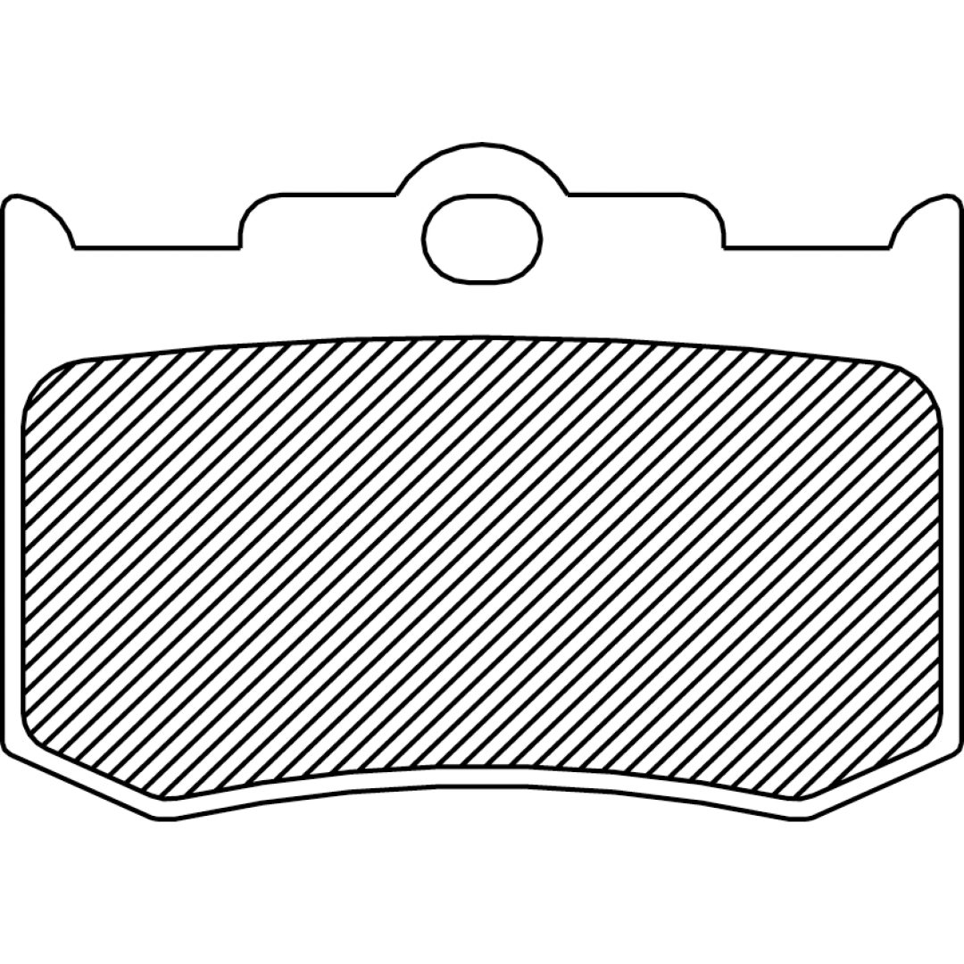 Bromsbelägg FRAM DRAG BRAKE PAD-DRAG SINTERD – bild 2