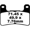 Bromsbelägg FRAM Extreme Pro EBC Trackday – miniatyr 1