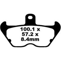 Bromsbelägg FRAM Extreme Pro EBC
