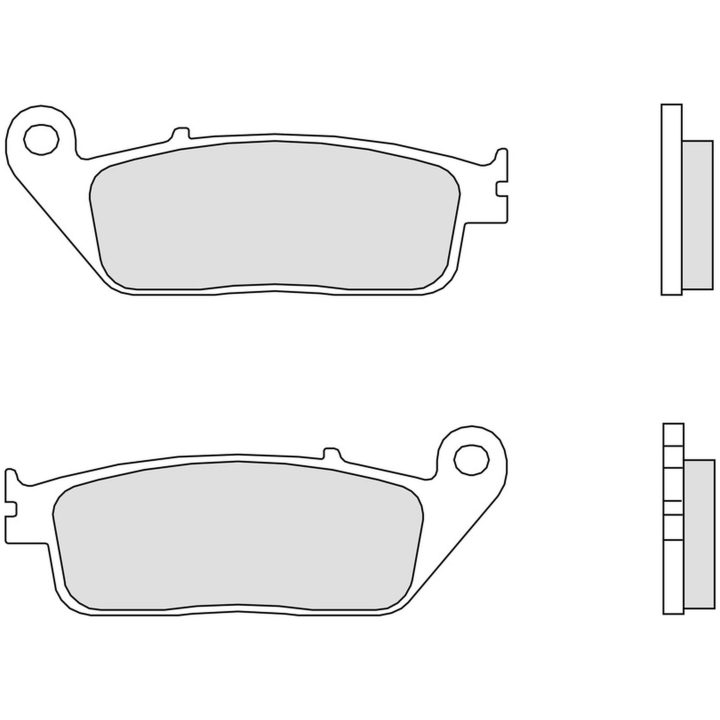 Bromsbelägg FRAM Kolkeramik Brembo – bild 3
