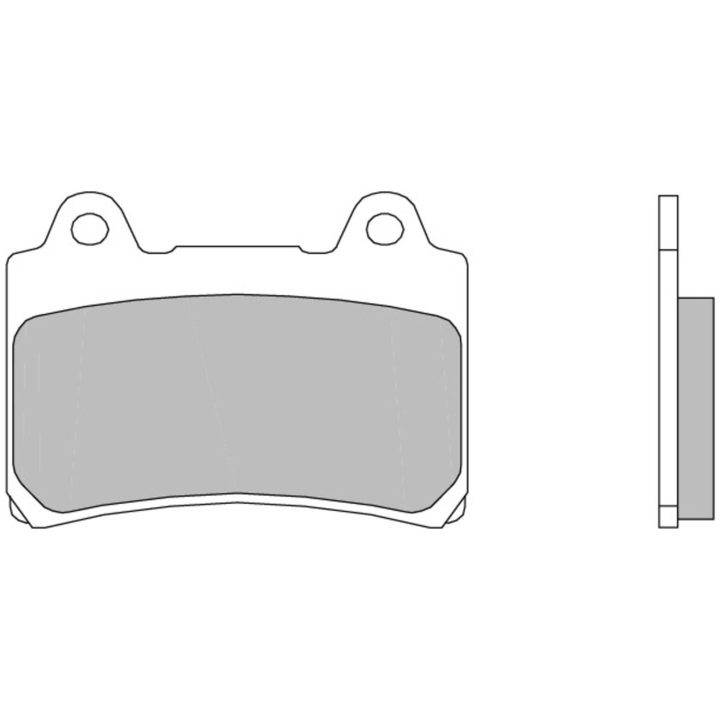Bromsbelägg FRAM Kolkeramik Brembo – bild 3