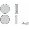 Bromsbelägg FRAM Kolkeramik Brembo – miniatyr 2