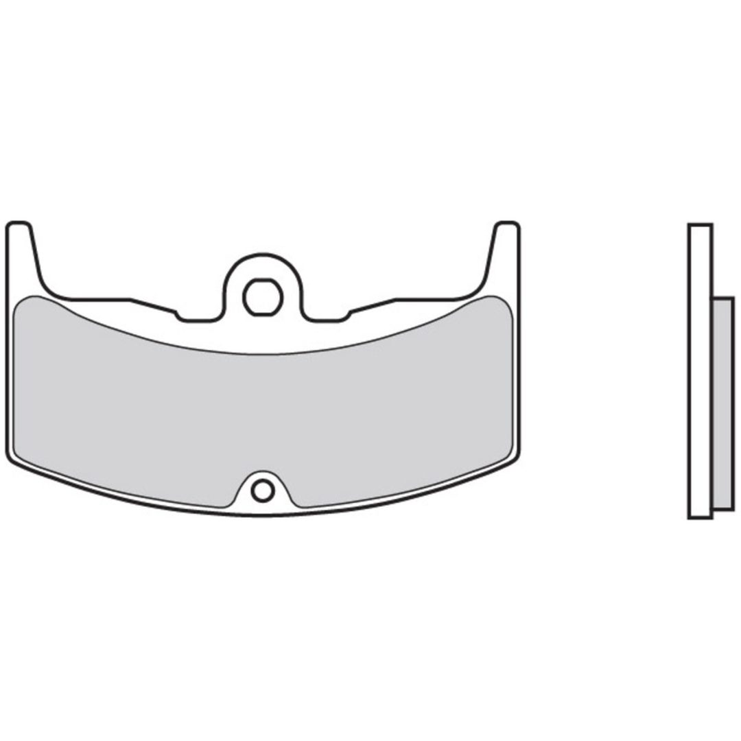Bromsbelägg FRAM Kolkeramik Brembo – bild 3