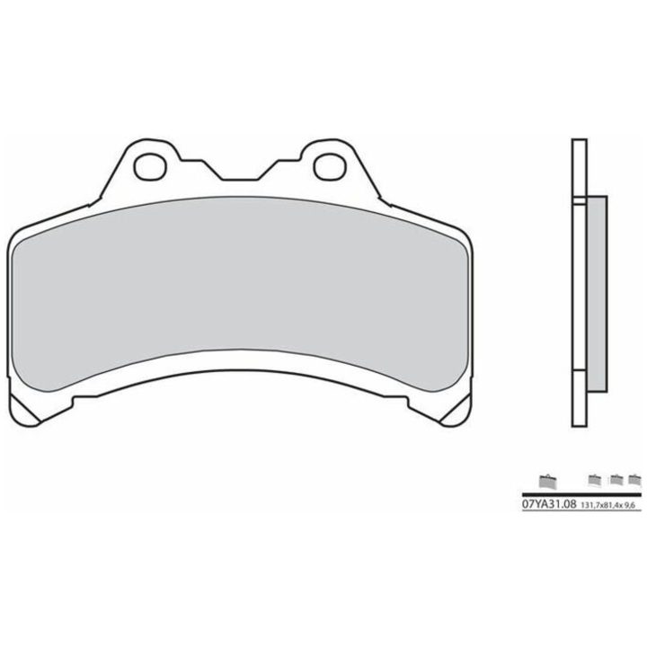 Bromsbelägg FRAM Kolkeramik Brembo – bild 2