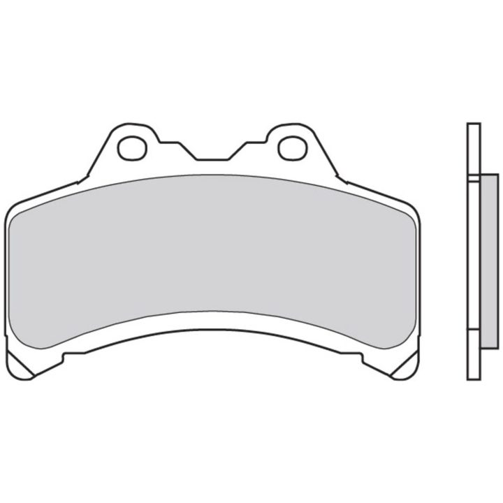 Bromsbelägg FRAM Kolkeramik Brembo – bild 3