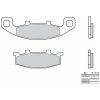 Bromsbelägg FRAM Kolkeramik Brembo – miniatyr 2