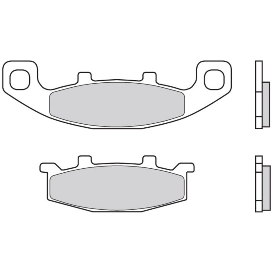 Bromsbelägg FRAM Kolkeramik Brembo – bild 3